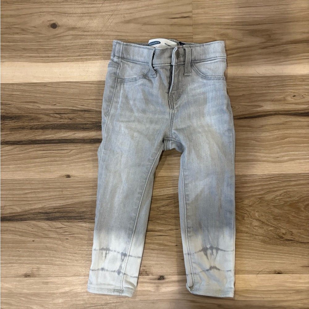 Old Navy Kids Ombre Jeans - Gray and White